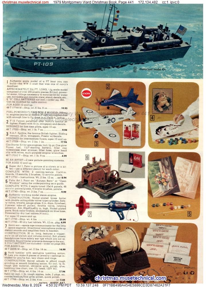 1979 Montgomery Ward Christmas Book, Page 441