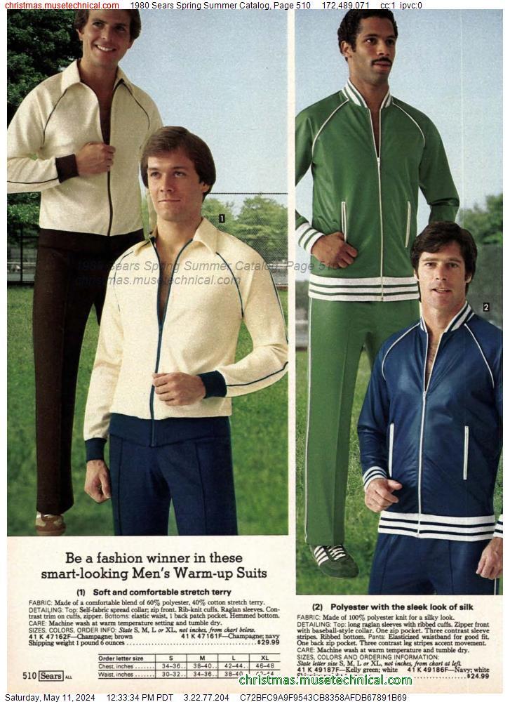 1980 Sears Spring Summer Catalog, Page 510