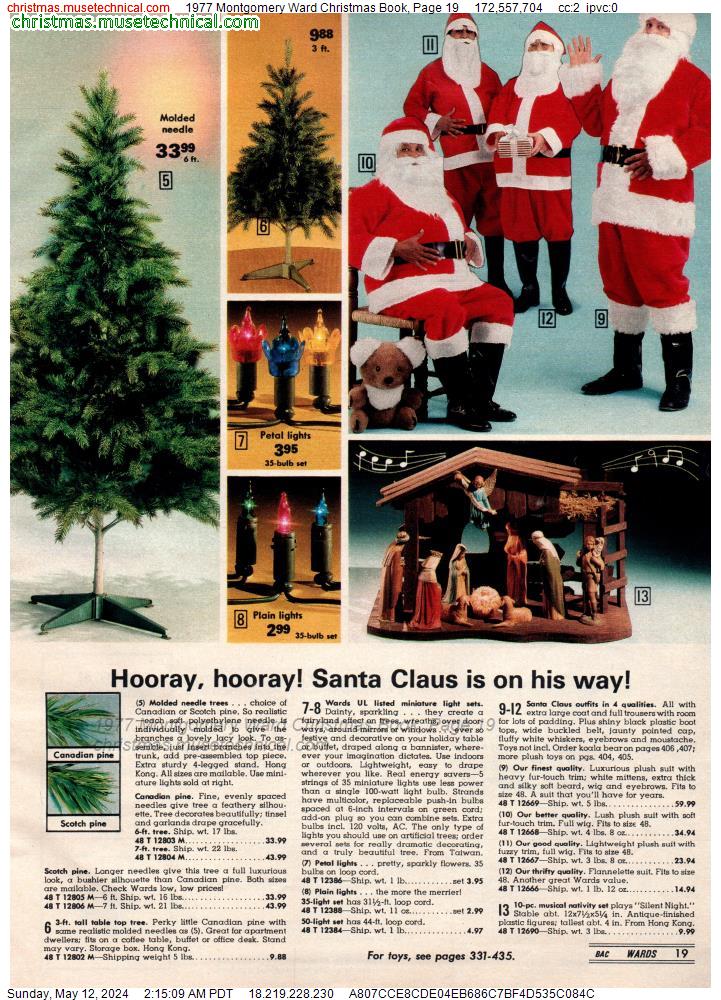 1977 Montgomery Ward Christmas Book, Page 19