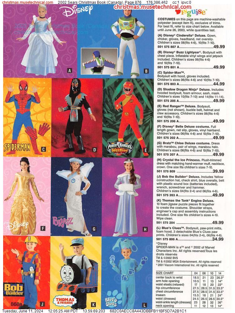 2002 Sears Christmas Book (Canada), Page 876