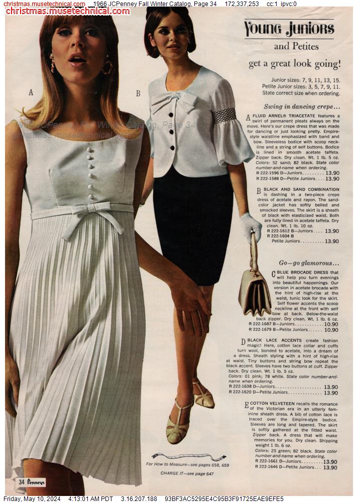 1966 JCPenney Fall Winter Catalog, Page 34