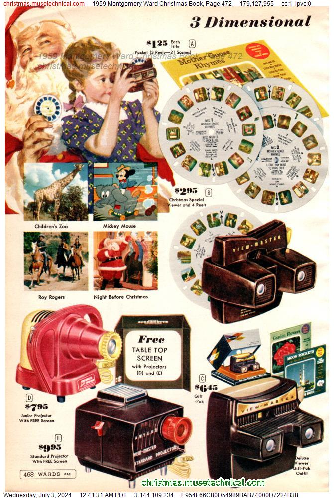 1959 Montgomery Ward Christmas Book, Page 472