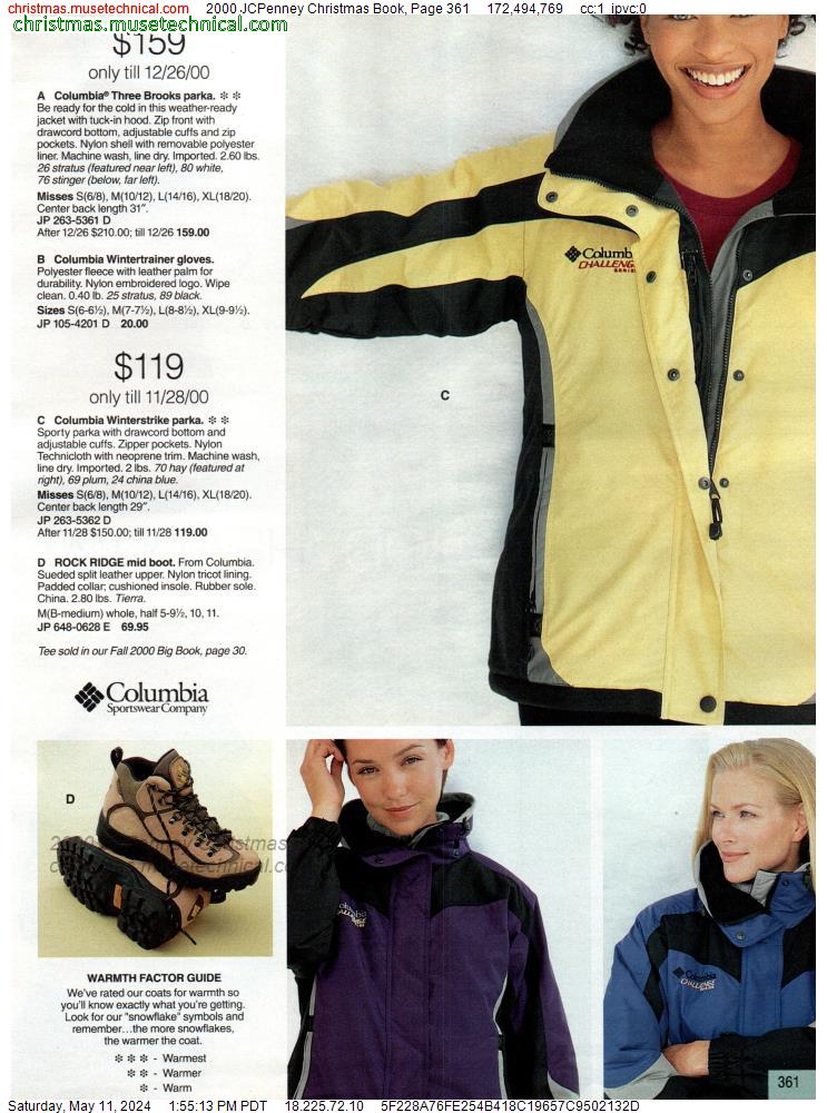 2000 JCPenney Christmas Book, Page 361