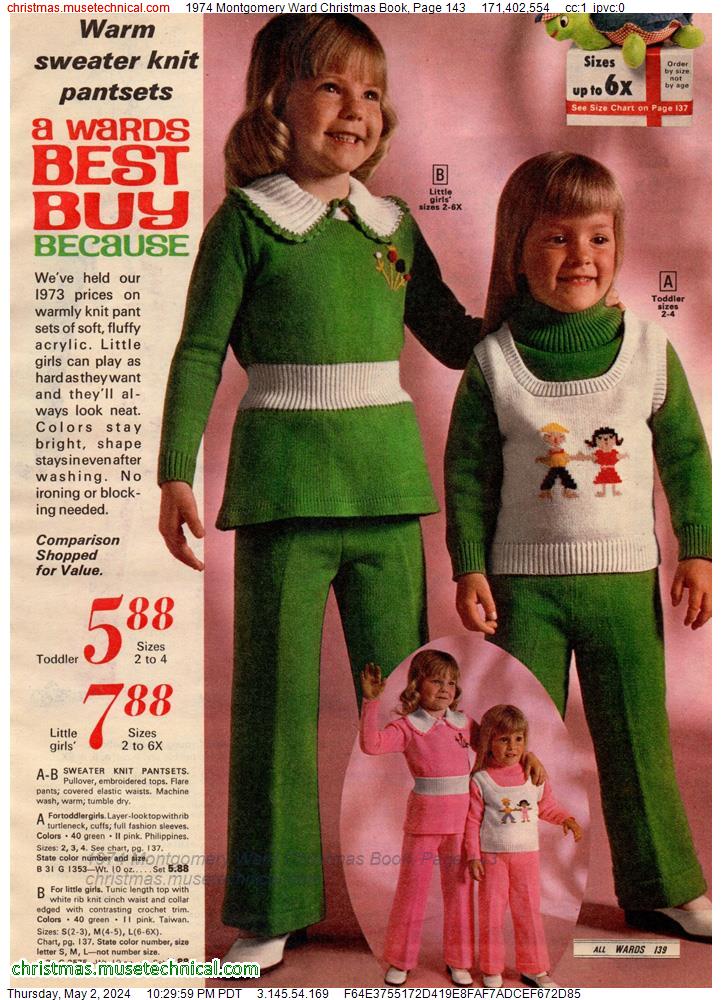 1974 Montgomery Ward Christmas Book, Page 143