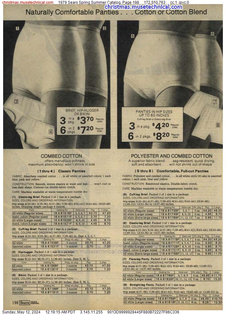 1979 Sears Spring Summer Catalog, Page 198