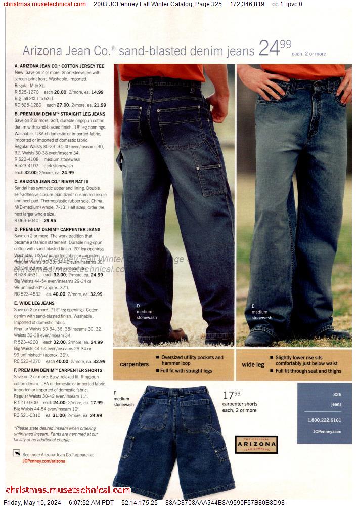 2003 JCPenney Fall Winter Catalog, Page 325