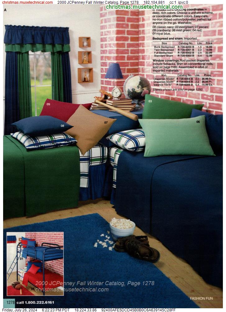 2000 JCPenney Fall Winter Catalog, Page 1278