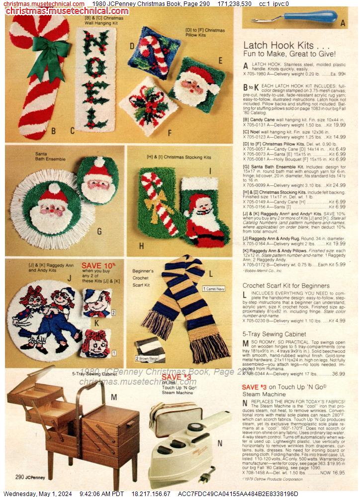 1980 JCPenney Christmas Book, Page 290