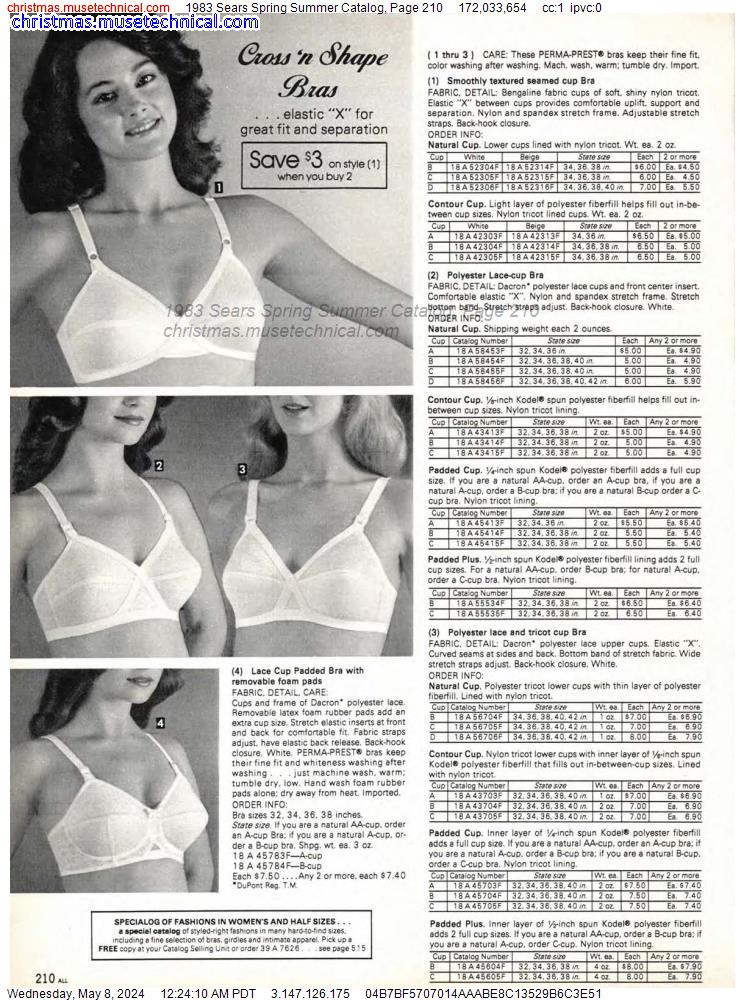 1983 Sears Spring Summer Catalog, Page 210