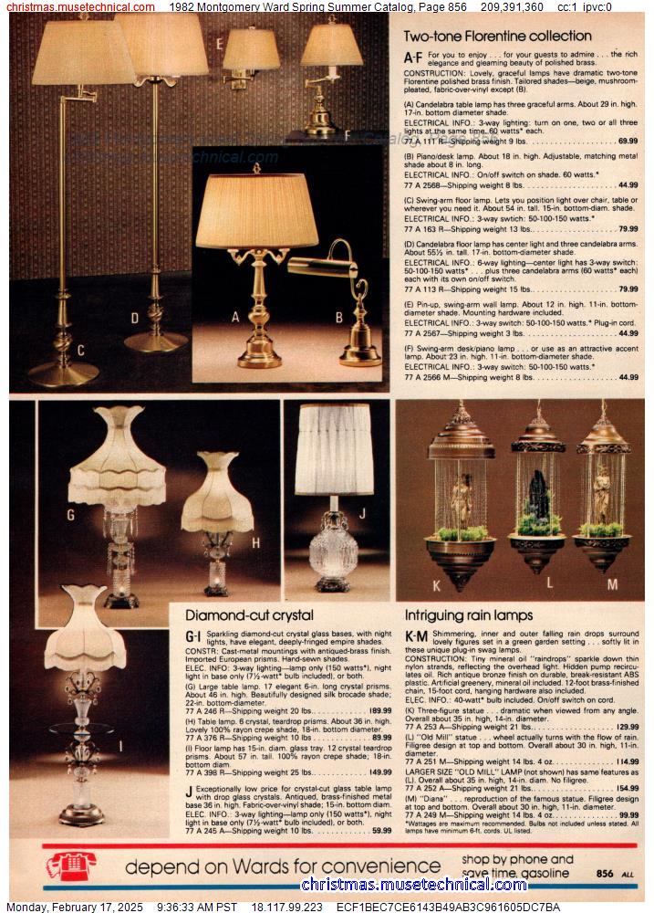 1982 Montgomery Ward Spring Summer Catalog, Page 856