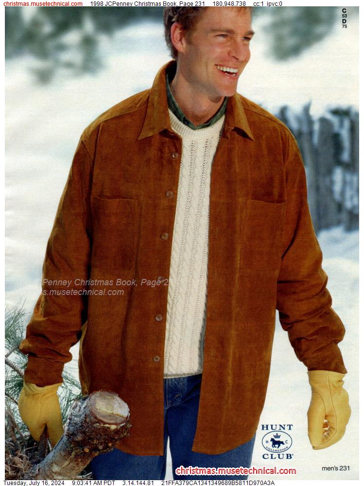 1998 JCPenney Christmas Book, Page 231