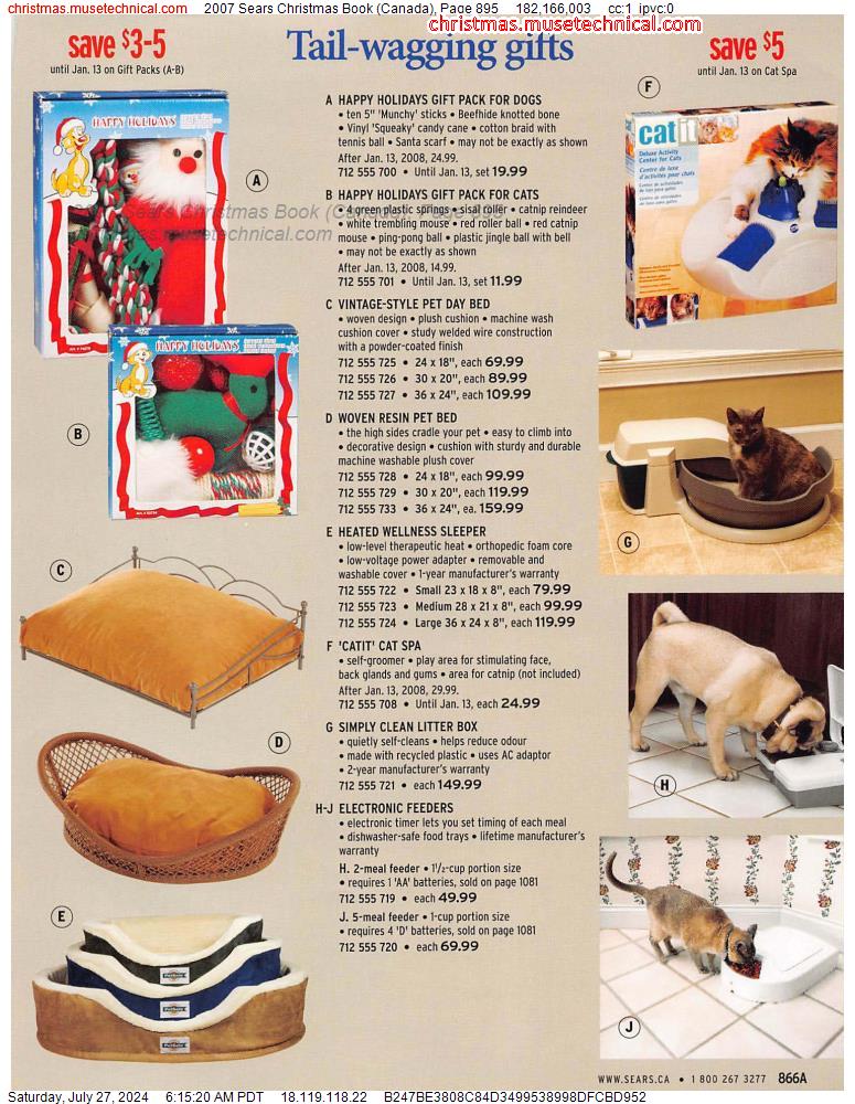 2007 Sears Christmas Book (Canada), Page 895