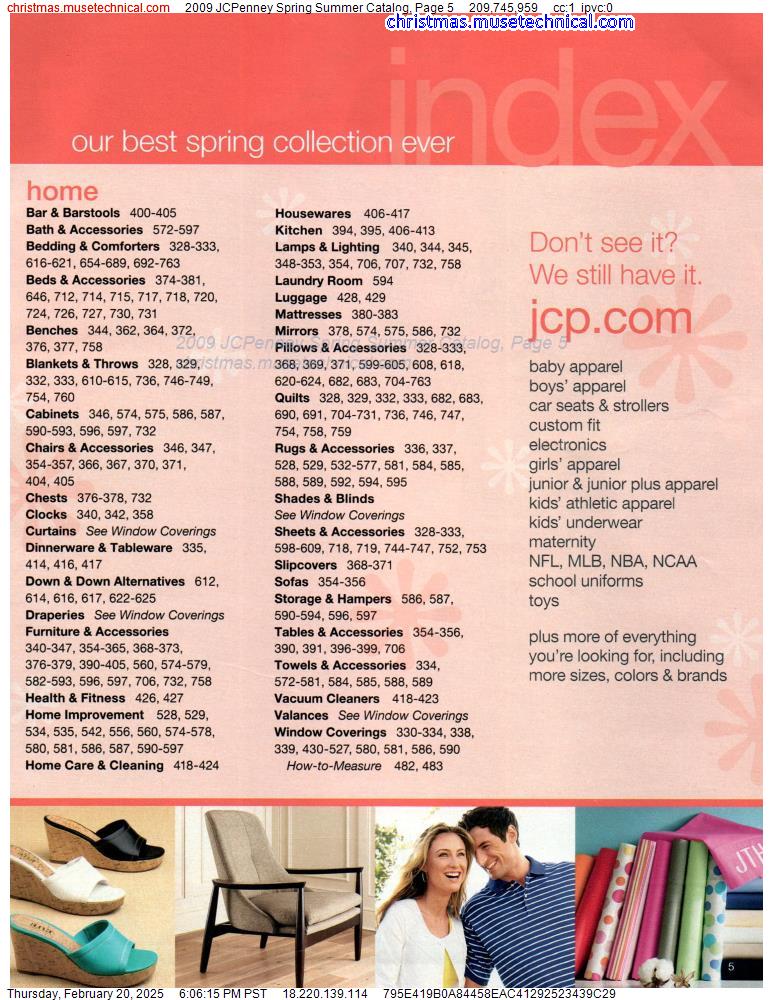 2009 JCPenney Spring Summer Catalog, Page 5