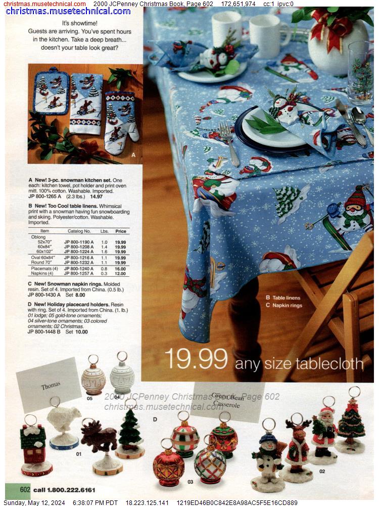 2000 JCPenney Christmas Book, Page 602