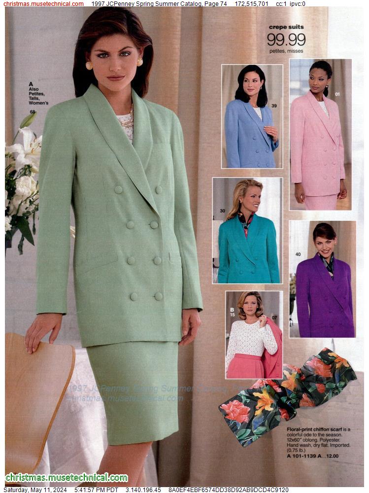 1997 JCPenney Spring Summer Catalog, Page 74