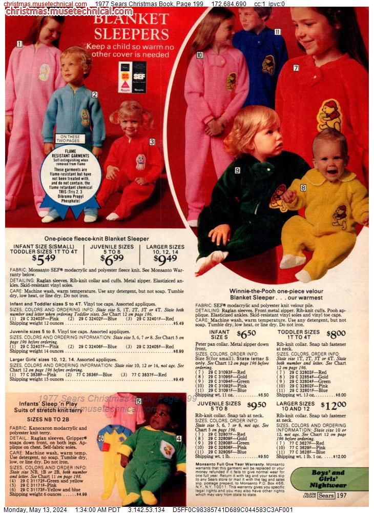 1977 Sears Christmas Book, Page 199