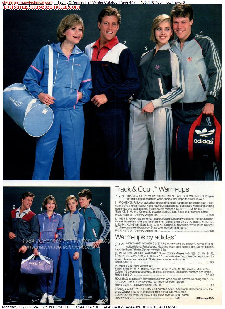 1984 JCPenney Fall Winter Catalog, Page 447