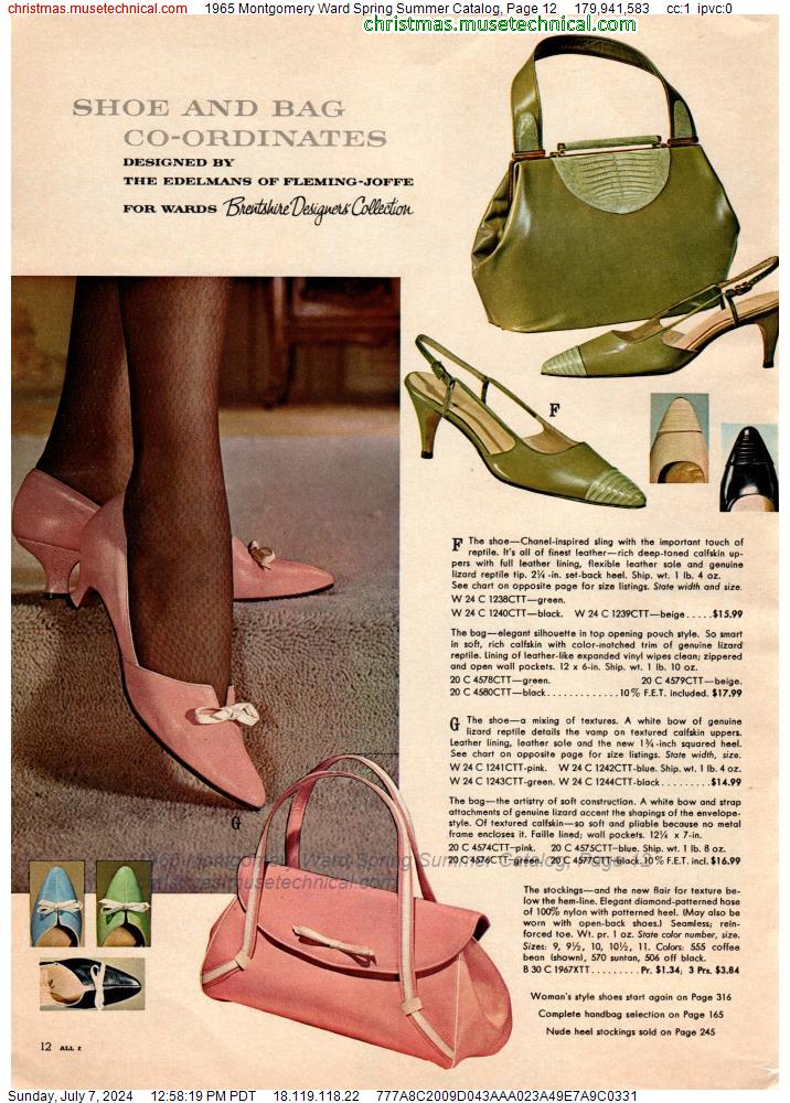 1965 Montgomery Ward Spring Summer Catalog, Page 12