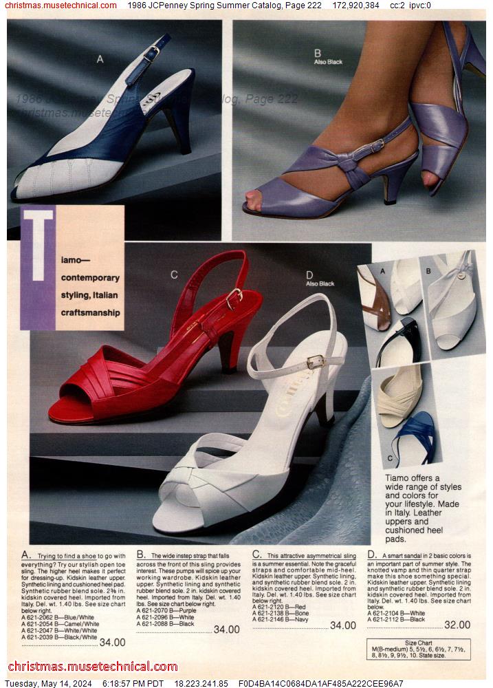 1986 JCPenney Spring Summer Catalog, Page 222