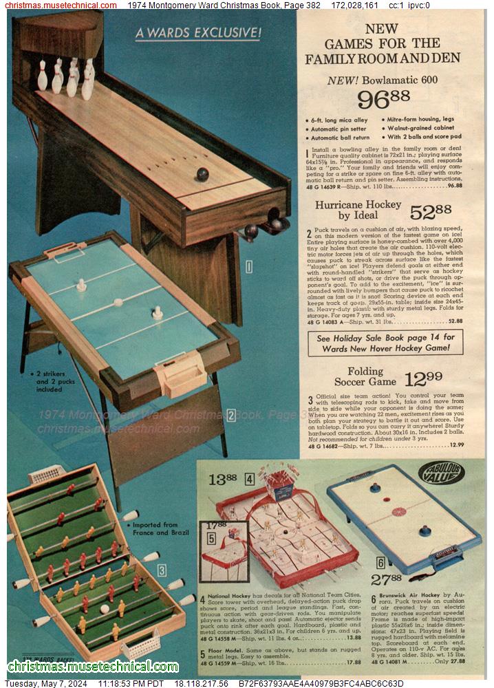1974 Montgomery Ward Christmas Book, Page 382