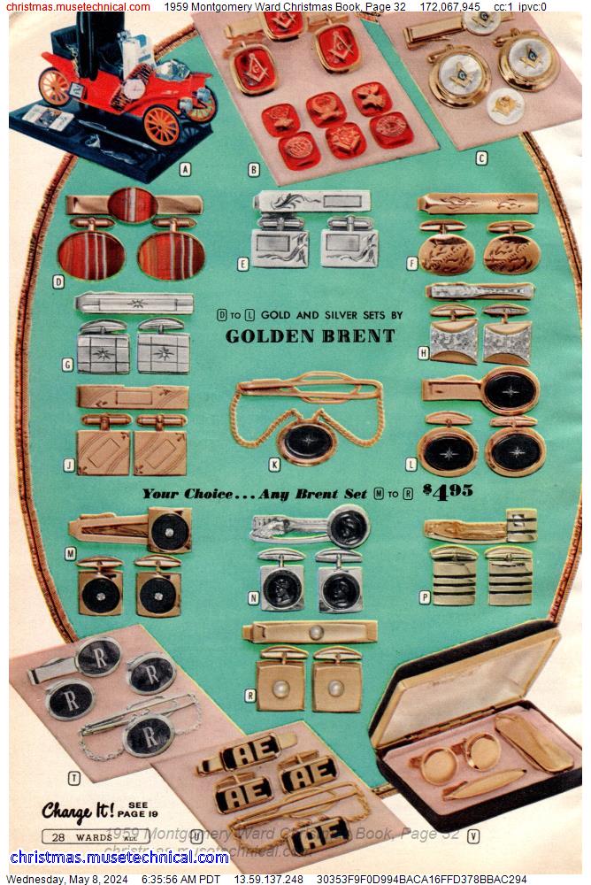 1959 Montgomery Ward Christmas Book, Page 32