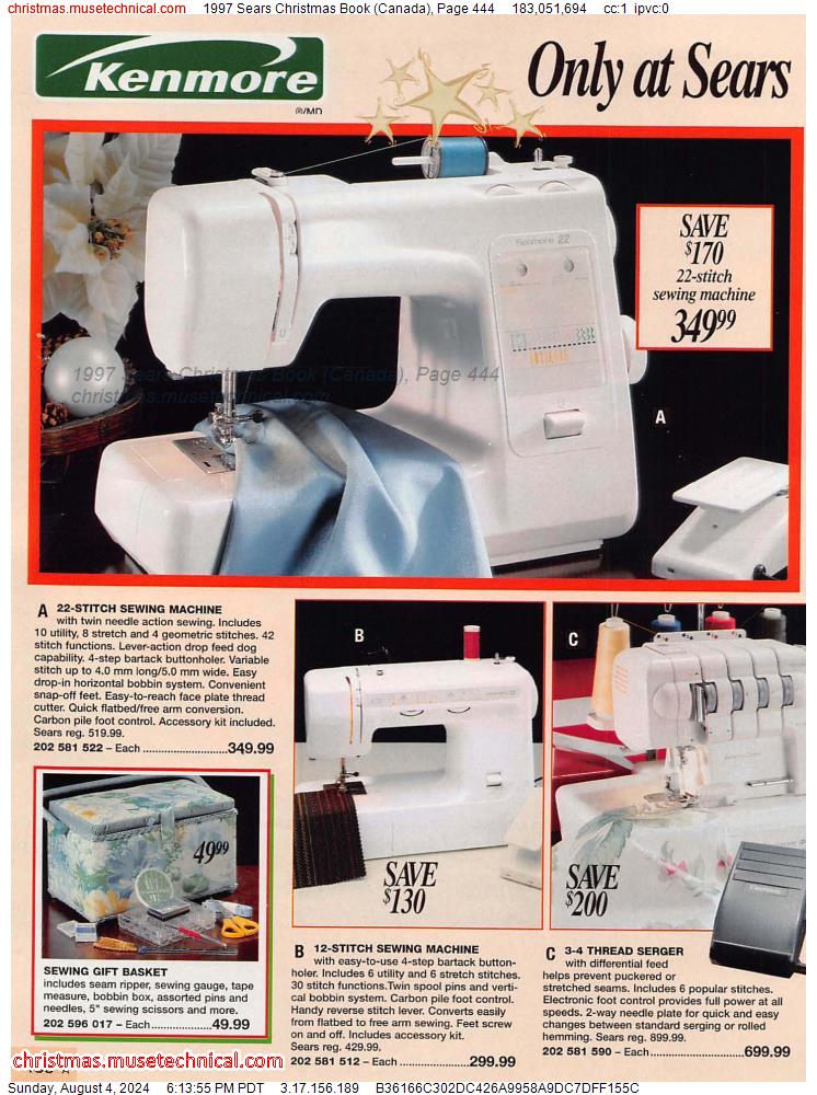 1997 Sears Christmas Book (Canada), Page 444