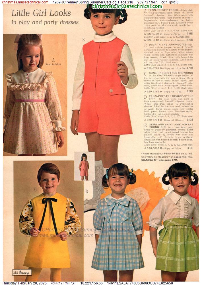 1969 JCPenney Spring Summer Catalog, Page 318