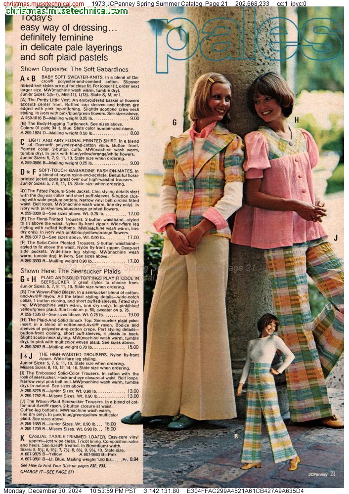 1973 JCPenney Spring Summer Catalog, Page 21