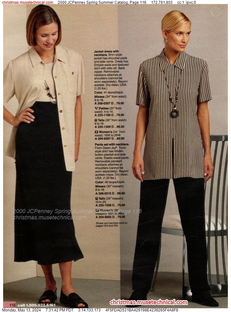 2000 JCPenney Spring Summer Catalog, Page 116