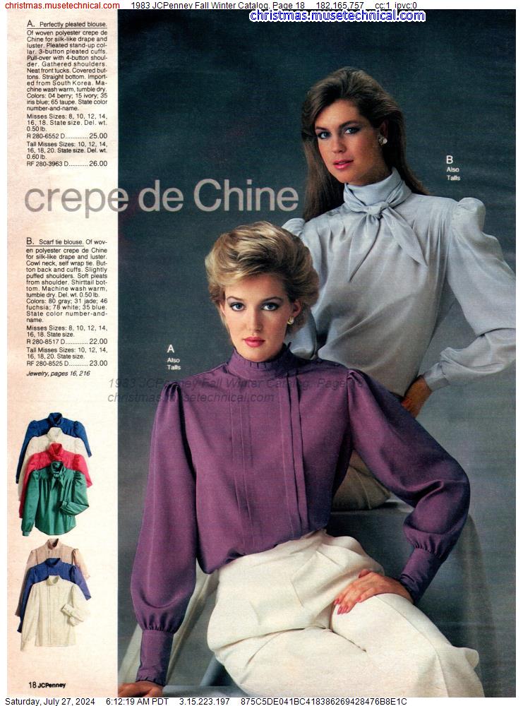1983 JCPenney Fall Winter Catalog, Page 18