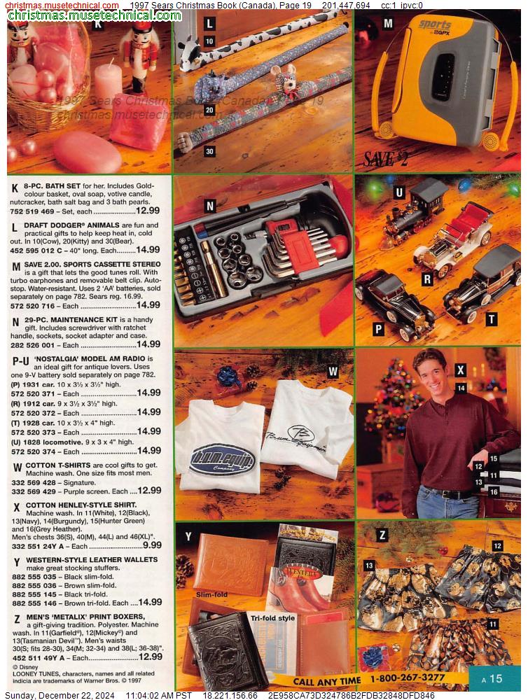 1997 Sears Christmas Book (Canada), Page 19