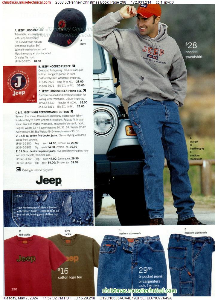 2003 JCPenney Christmas Book, Page 298
