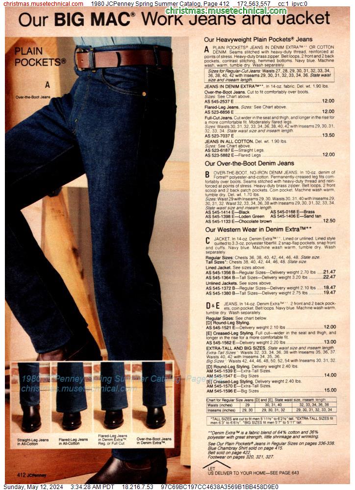 1980 JCPenney Spring Summer Catalog, Page 412