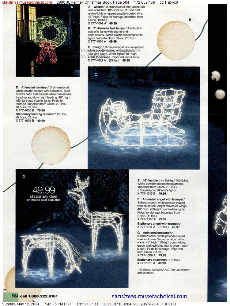 2000 JCPenney Christmas Book, Page 584
