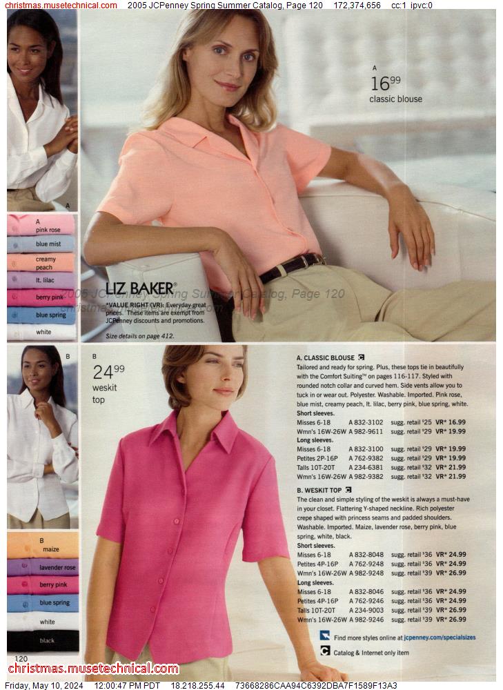2005 JCPenney Spring Summer Catalog, Page 120