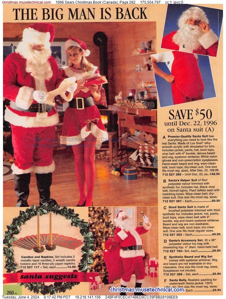 1996 Sears Christmas Book (Canada), Page 262
