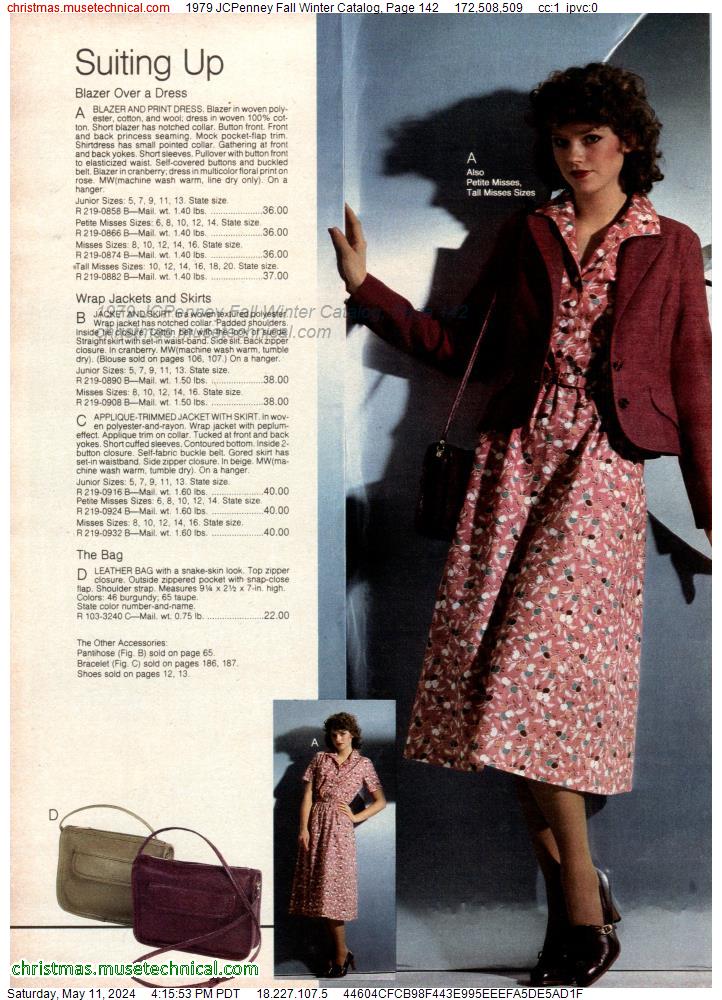 1979 JCPenney Fall Winter Catalog, Page 142