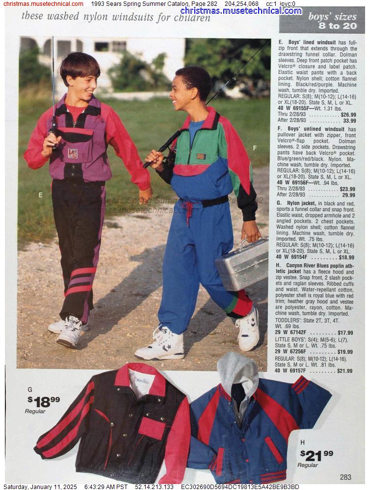 1993 Sears Spring Summer Catalog, Page 282