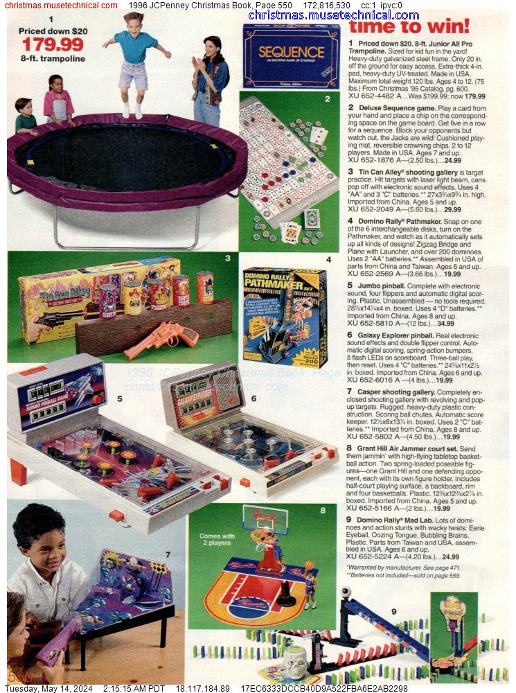 1996 JCPenney Christmas Book, Page 550