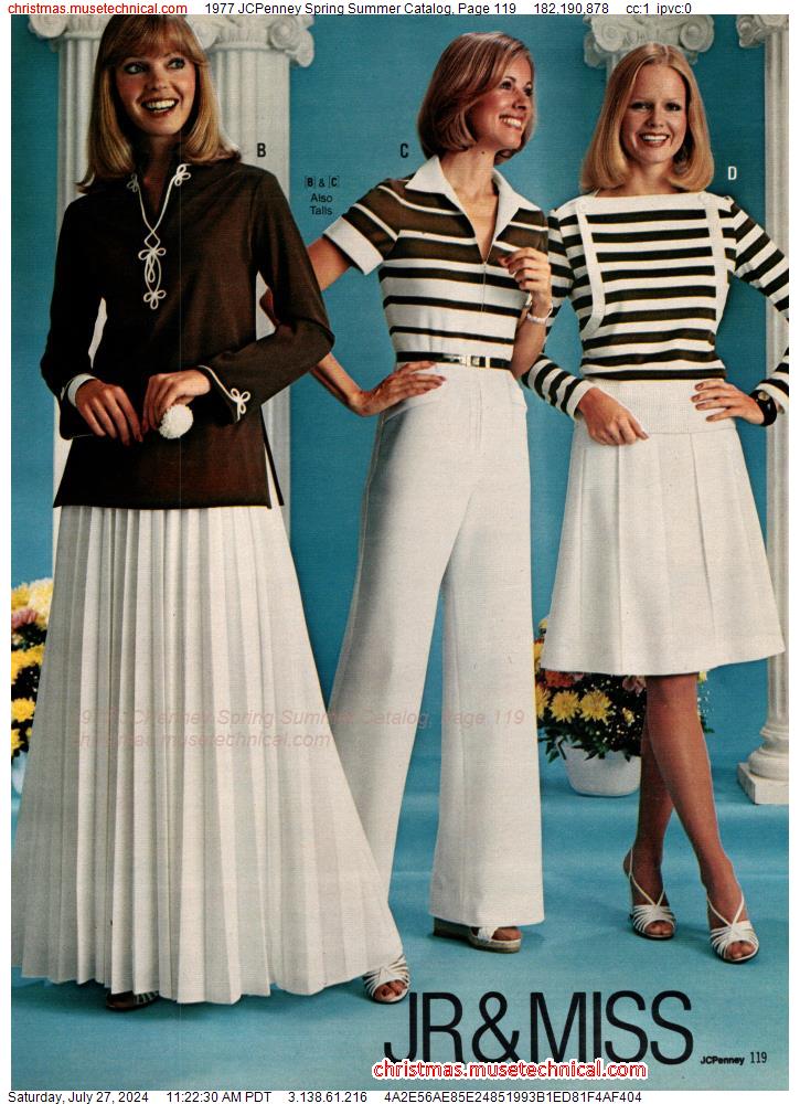 1977 JCPenney Spring Summer Catalog, Page 119