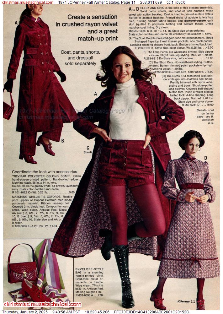 1971 JCPenney Fall Winter Catalog, Page 11