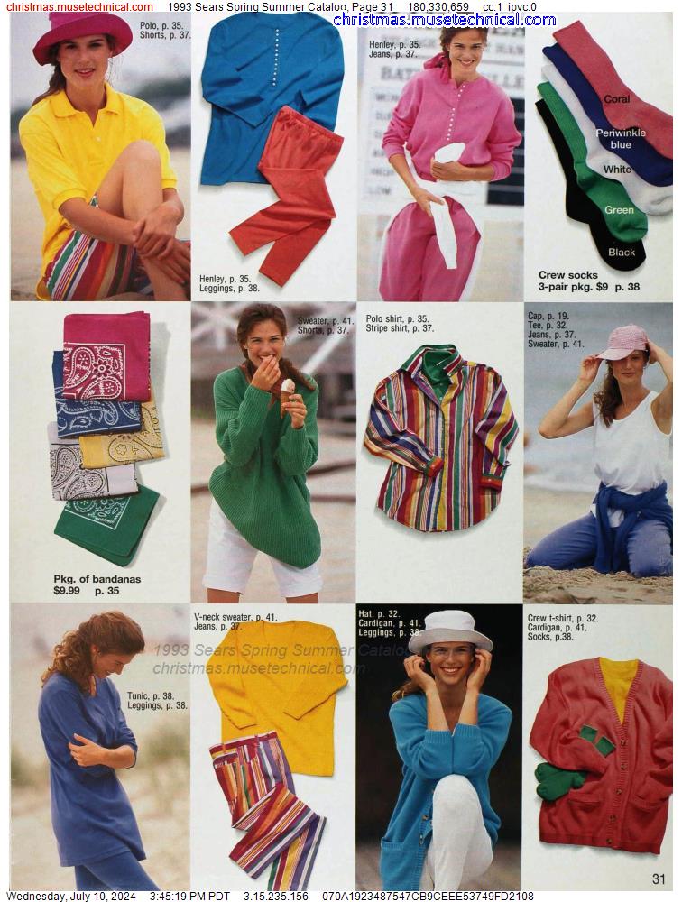 1993 Sears Spring Summer Catalog, Page 31