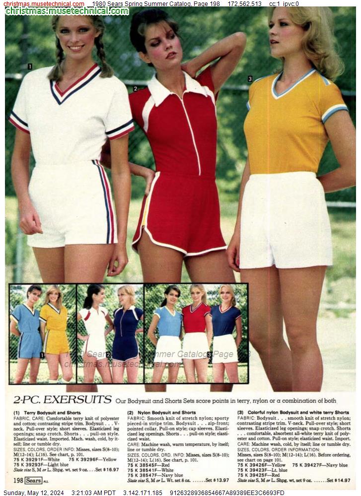 1980 Sears Spring Summer Catalog, Page 198