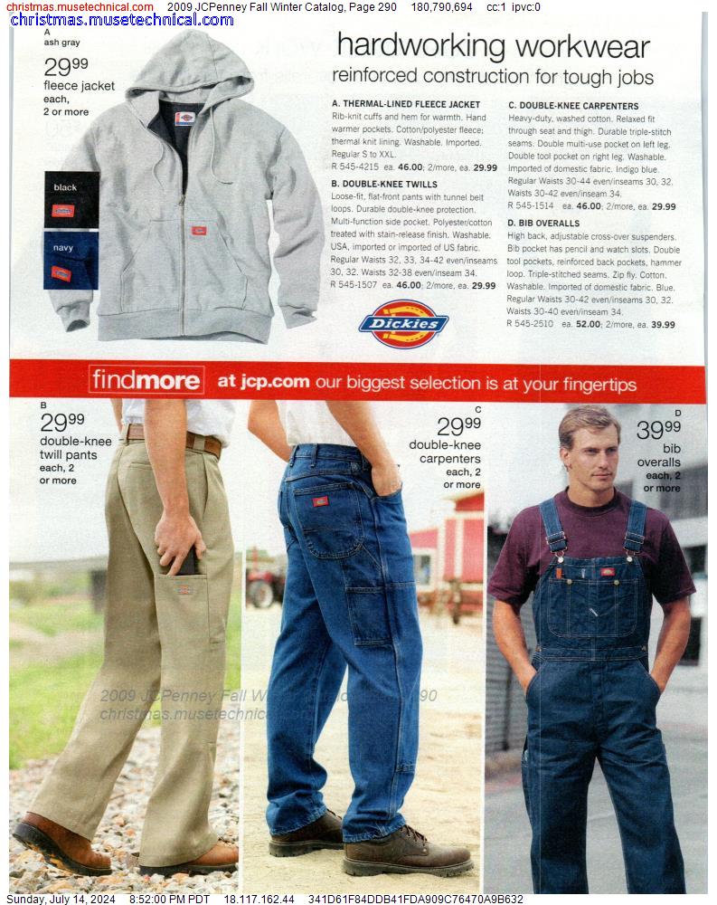 2009 JCPenney Fall Winter Catalog, Page 290