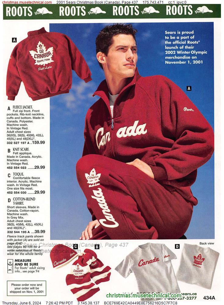 2001 Sears Christmas Book (Canada), Page 437