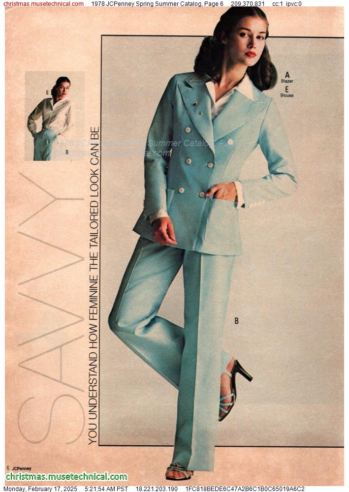 1978 JCPenney Spring Summer Catalog, Page 6