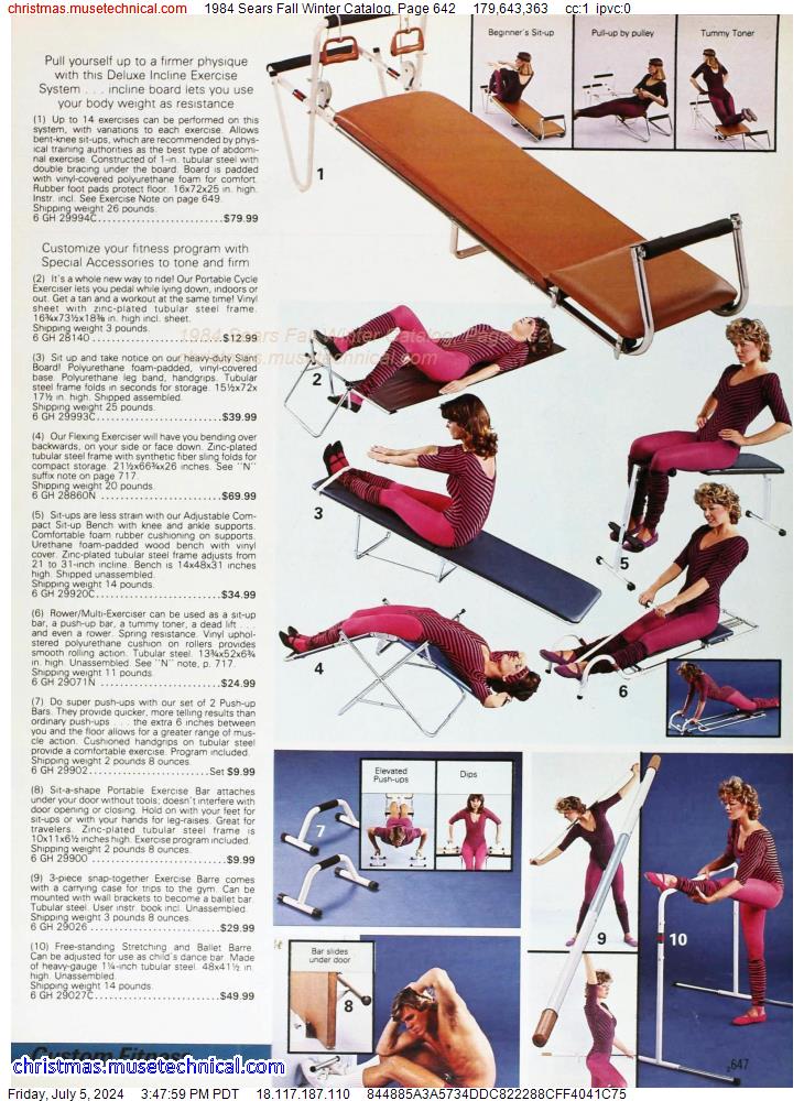 1984 Sears Fall Winter Catalog, Page 642