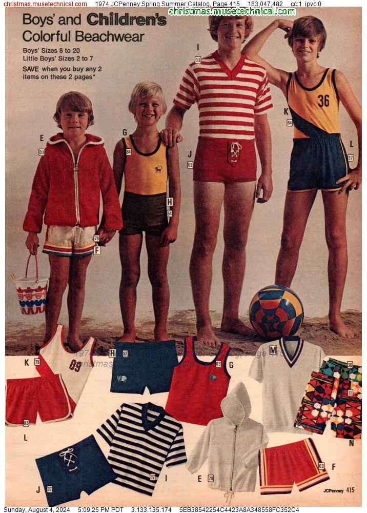 1974 JCPenney Spring Summer Catalog, Page 415