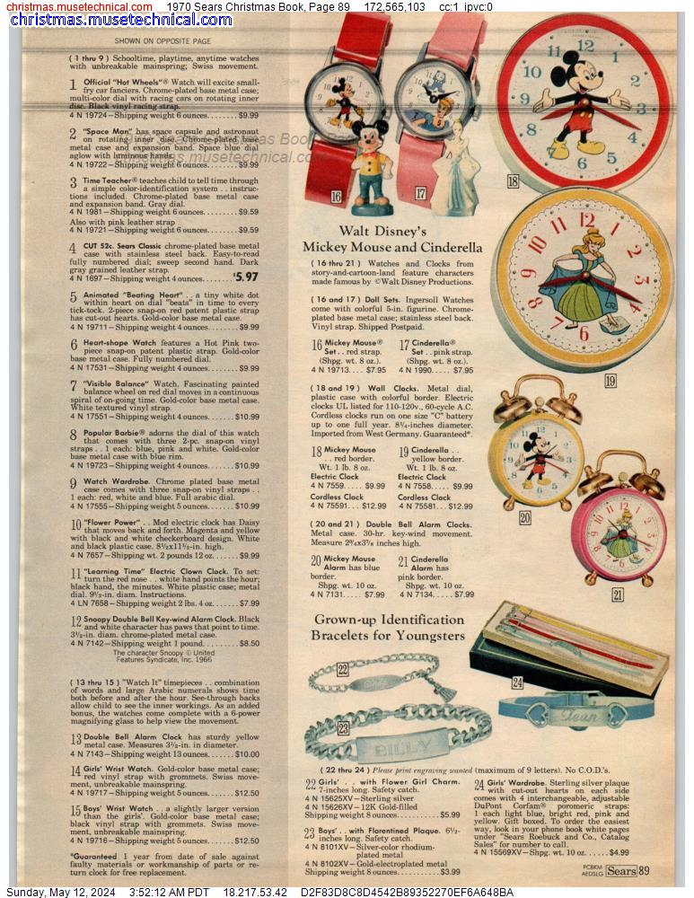 1970 Sears Christmas Book, Page 89