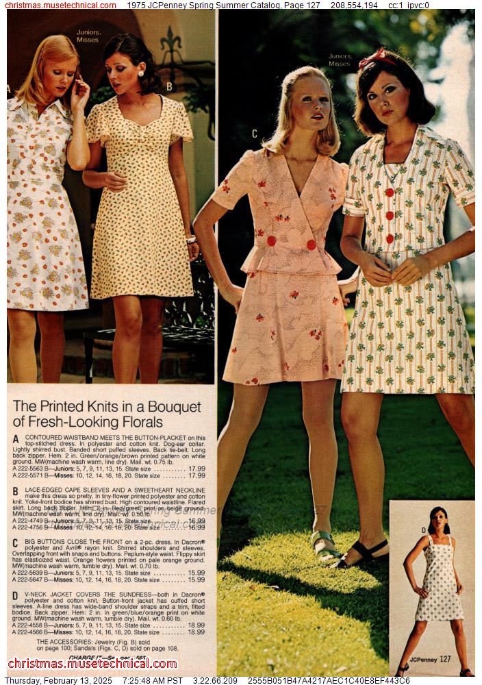 1975 JCPenney Spring Summer Catalog, Page 127